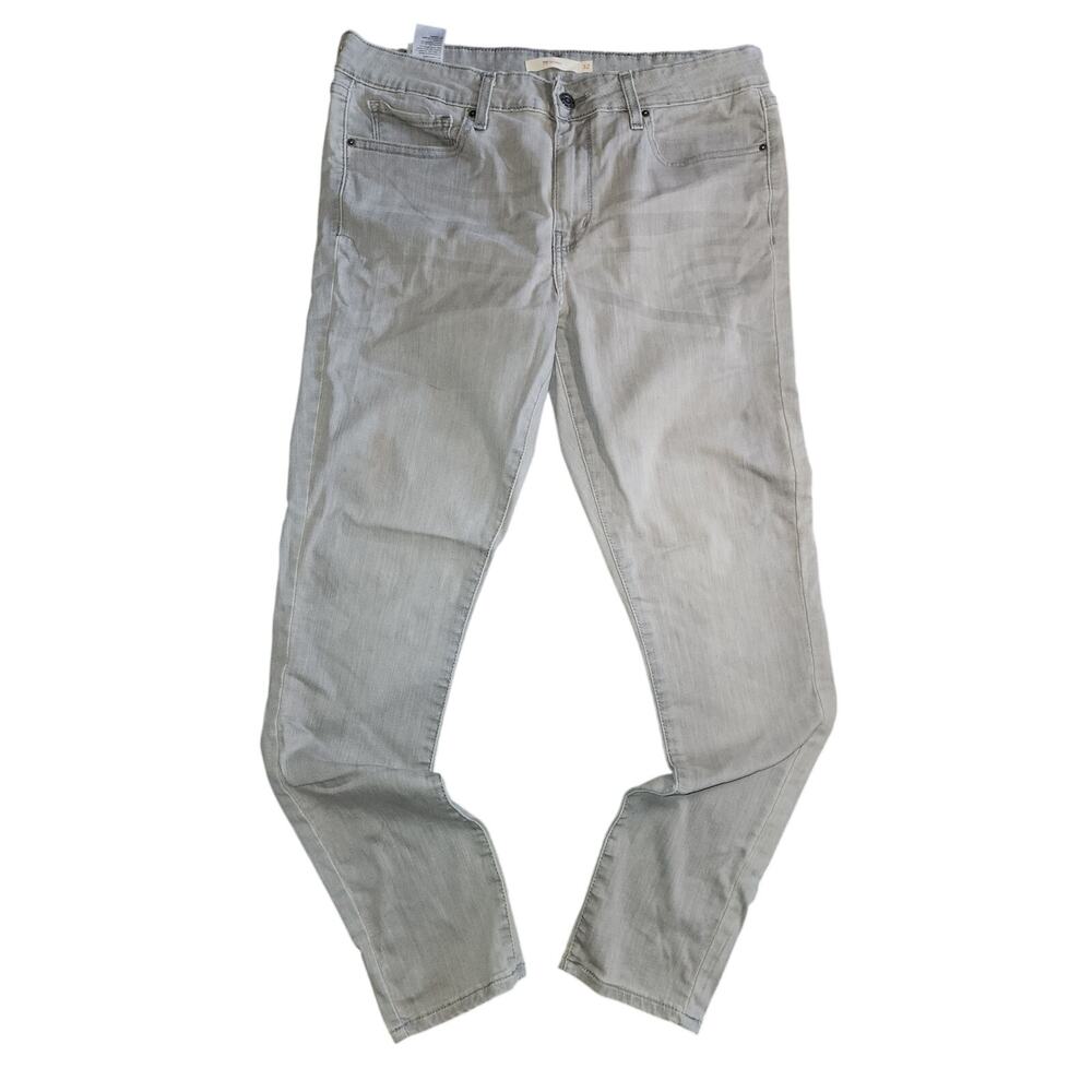 Levi's Skinny Gray Denim Jeans 711 Size 31